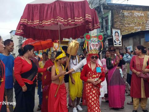 दिवंगतहरुप्रति श्रद्धाञ्जली प्रकट गर्दै धरानमा गाईजात्रा मनाइयो
